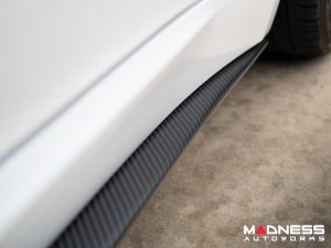 Alfa Romeo Giulia Side Skirts - Carbon Fiber - Stile Italia 